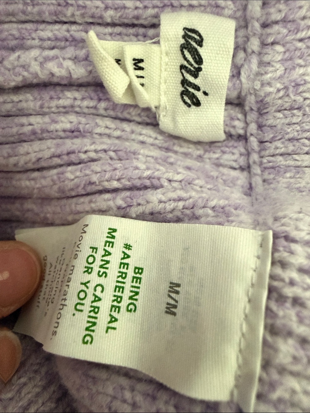 Ribbed Half-Zip Sweater & High-Waist Ribbed Pants Set - Lavender